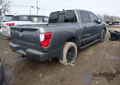 2023 Nissan Titan Sv 4X4 из США, поврежденный, VIN 1N6AA1ED1PN110293